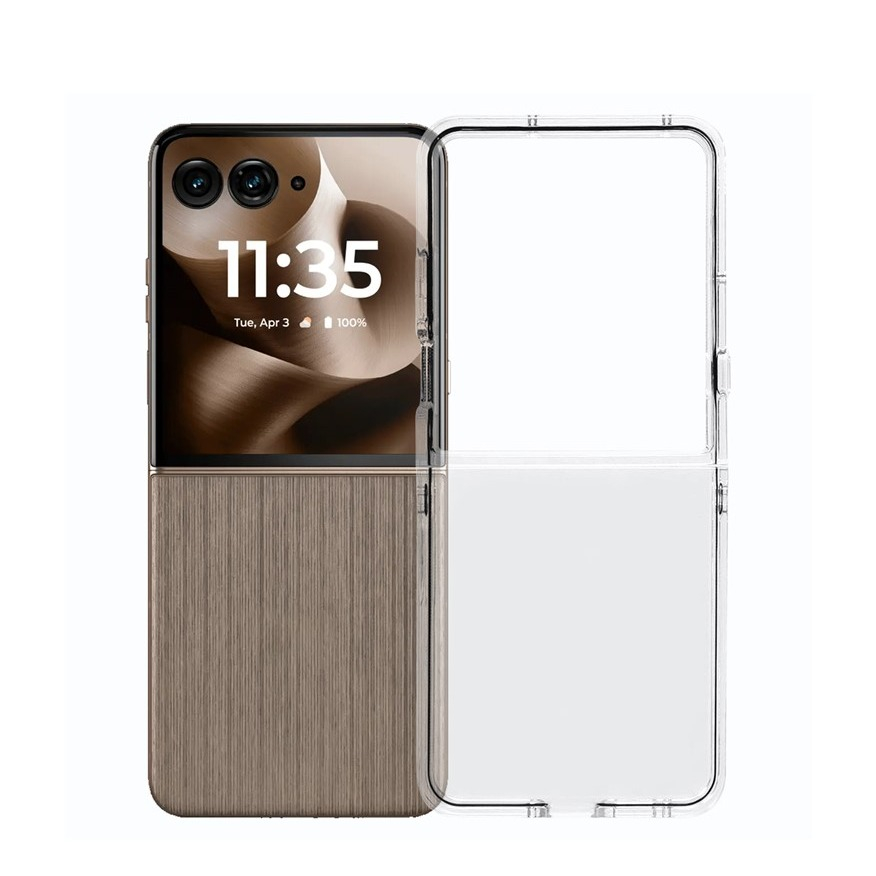 Foluu Crystal Clear Hülle Für Motorola Edge 60 Pro (2025) – Kratzfeste TPU-Schutzhülle Mit Extra-Eckenschutz