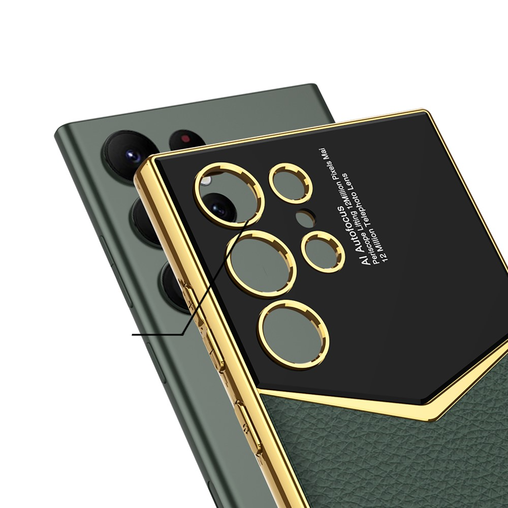 Shopping Sulada Für Samsung Galaxy S24 Ultra-hülle Ultra-dünn  Elektropliertes Klares Telefonabdeckung - Gold in China
