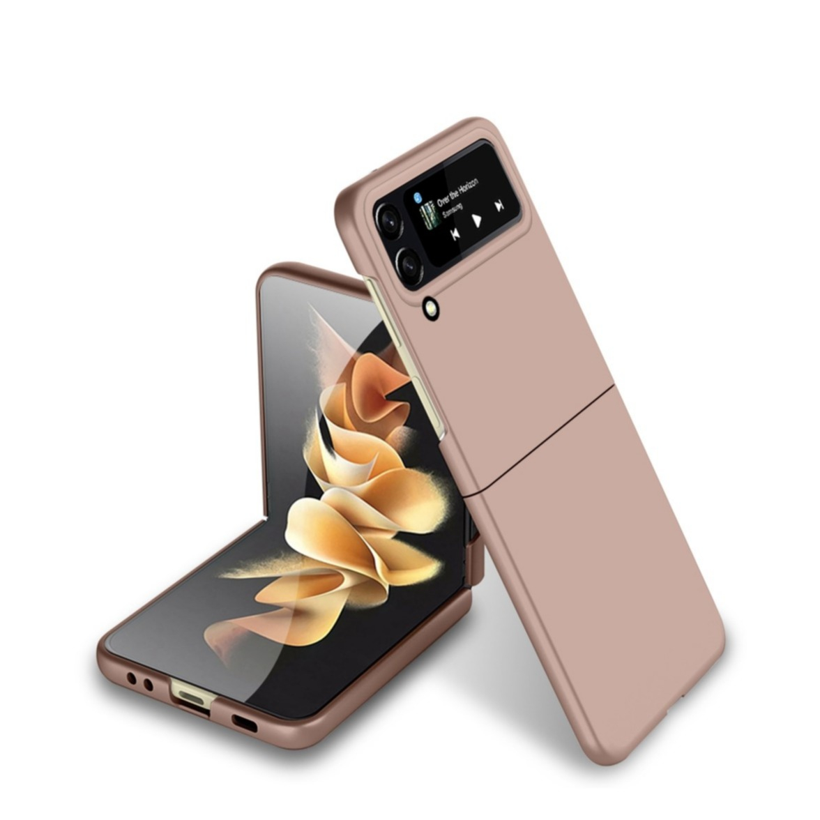 Image of Samsung Galaxy Z Flip4 5G Soft Touch Hardcase Schutzhülle - Roségold (Matt) bei Apfelkiste.ch