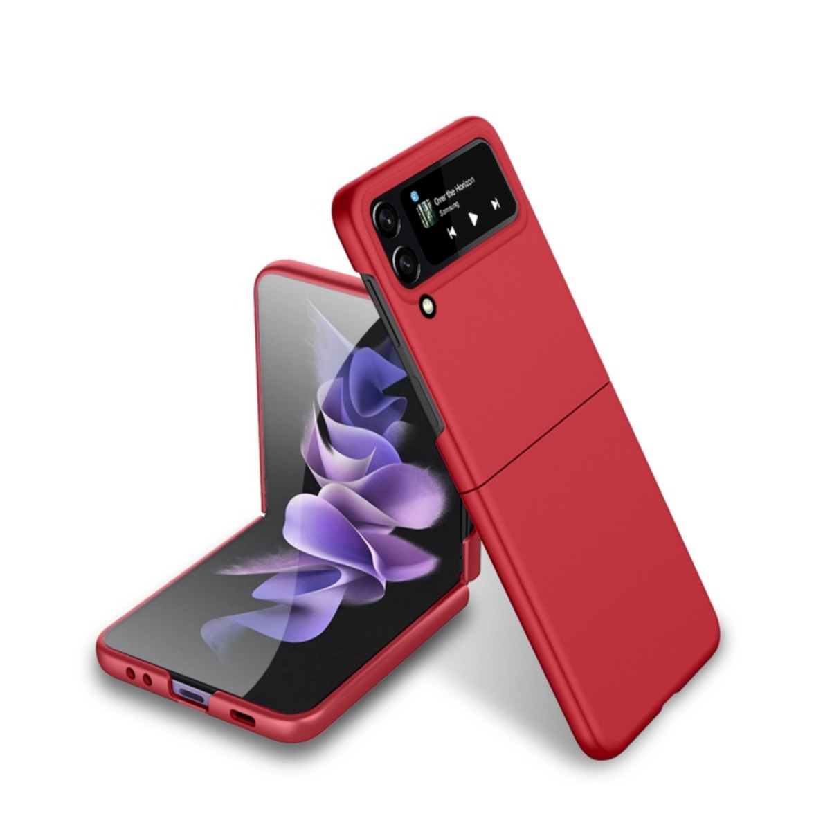 Image of Samsung Galaxy Z Flip4 5G Soft Touch Hardcase Schutzhülle - Rot (Matt) bei Apfelkiste.ch