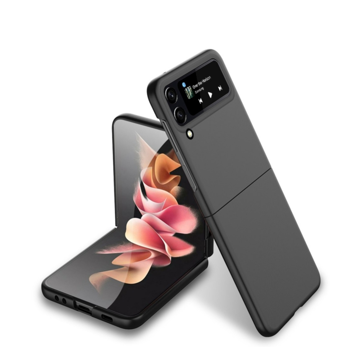 Image of Samsung Galaxy Z Flip4 5G Soft Touch Hardcase Schutzhülle - Schwarz (Matt) bei Apfelkiste.ch