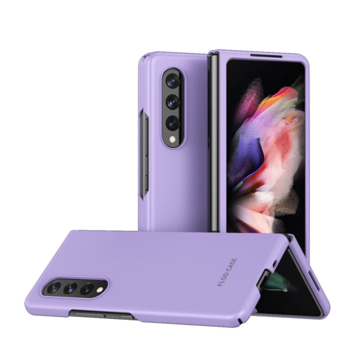 Image of Samsung Galaxy Z Fold4 5G Soft Touch Hardcase Schutzhülle - Lila (Matt) bei Apfelkiste.ch
