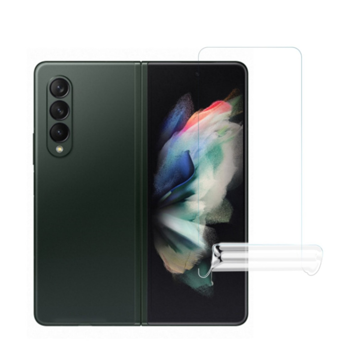 Image of Samsung Galaxy Z Fold4 5G Vollbild TPU Display Schutzfolie (aussen) bei Apfelkiste.ch