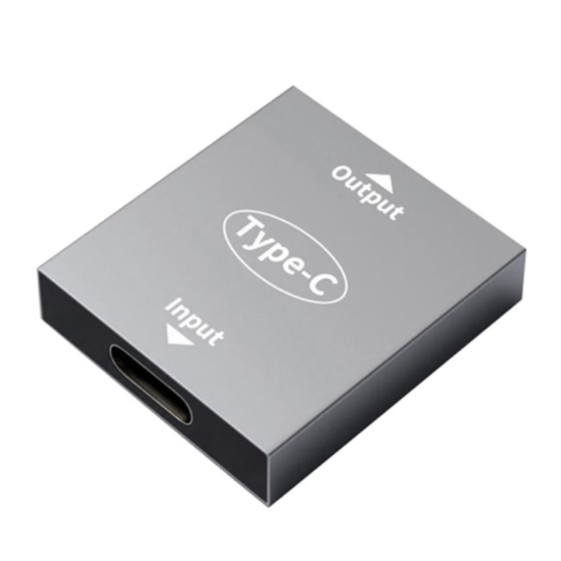 Image of Aluminium USB C auf Dual USB C Adapter - Grau bei Apfelkiste.ch