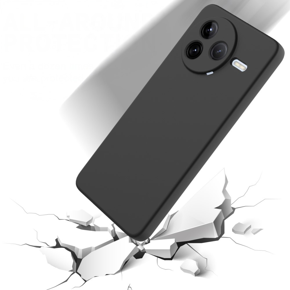 RankOne Handyhülle Für Poco F7 Pro – Stoßfest, TPU, Mit Kevlar-Optik Und CD-Muster