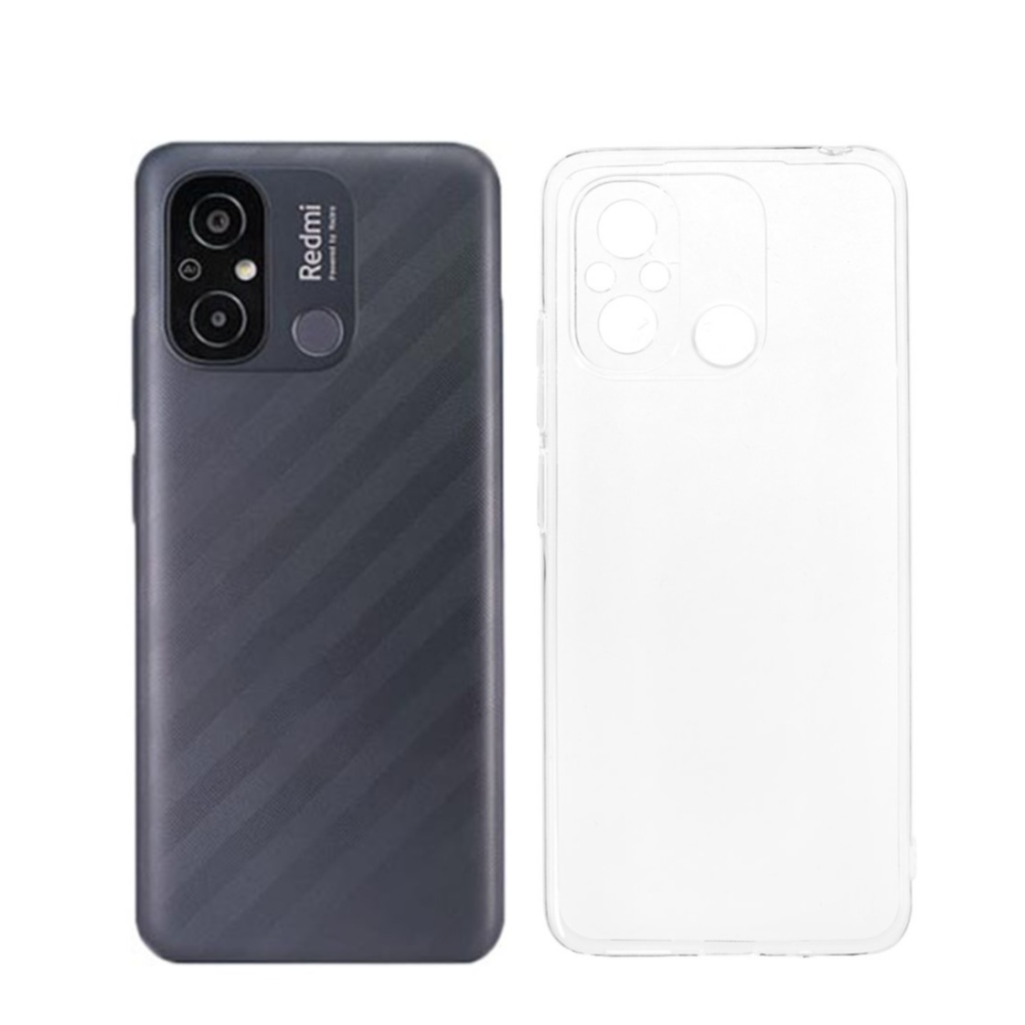 Xiaomi Redmi 12C Gummi Case Schutzhülle in Transparent
