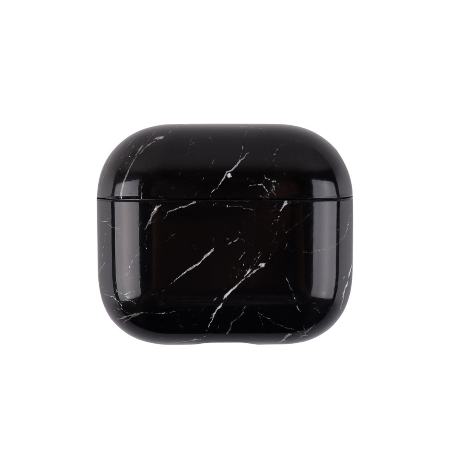 Image of AirPods (3. Generation) Hardcase Schutzhülle Abdeckung Marble Marmor - Schwarz bei Apfelkiste.ch