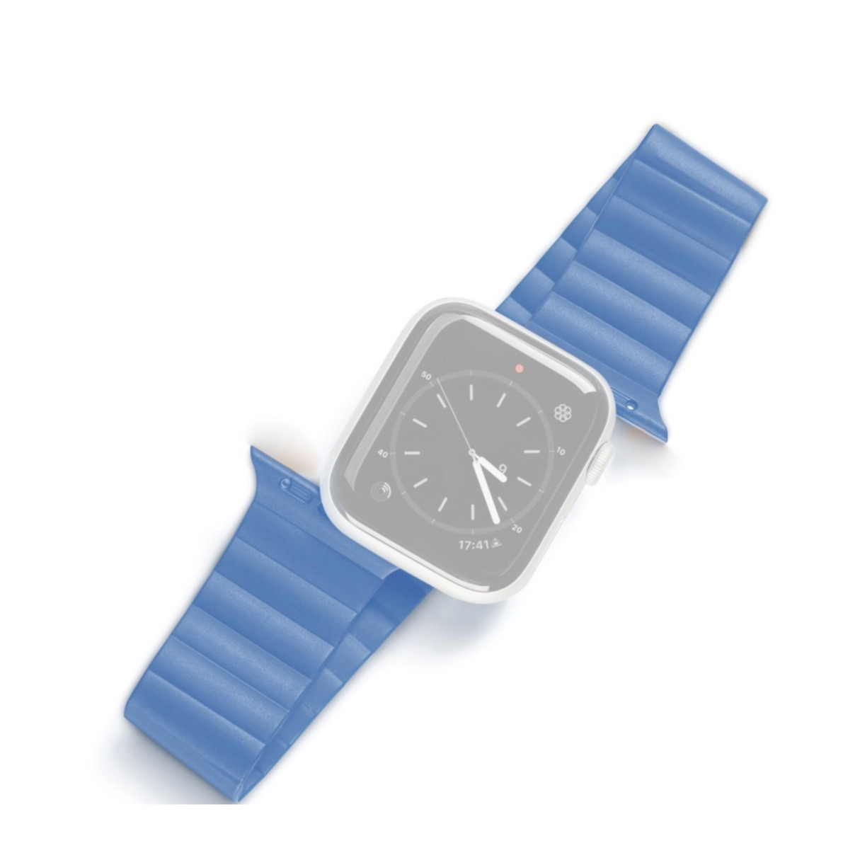 Image of Dux Ducis - Apple Watch (41/40/38 mm) Silikon Armband mit Magnetverschluss (Gelenkumfang: 155-235mm) - Blau bei Apfelkiste.ch