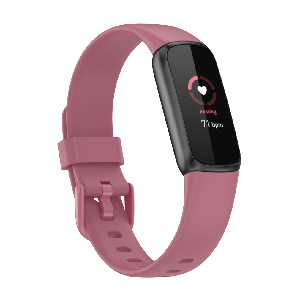 Image of (Gr. L) Fitbit Luxe / Luxe Special Edition Silikon Armband mit Dornschliesse (Gelenkumfang ca. 171 - 238mm) - Pink bei Apfelkiste.ch