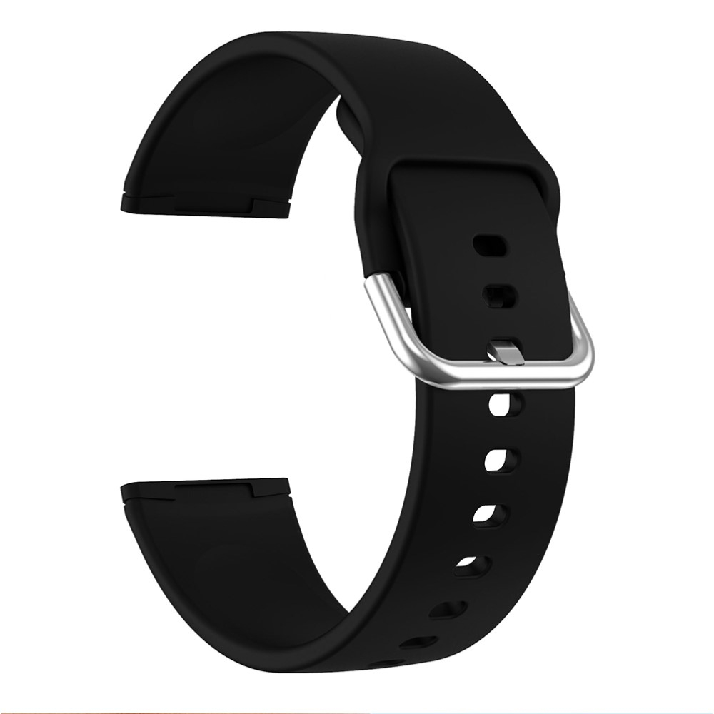 Schwarz Sport Armband 4/3 Versa Silikon Fitbit