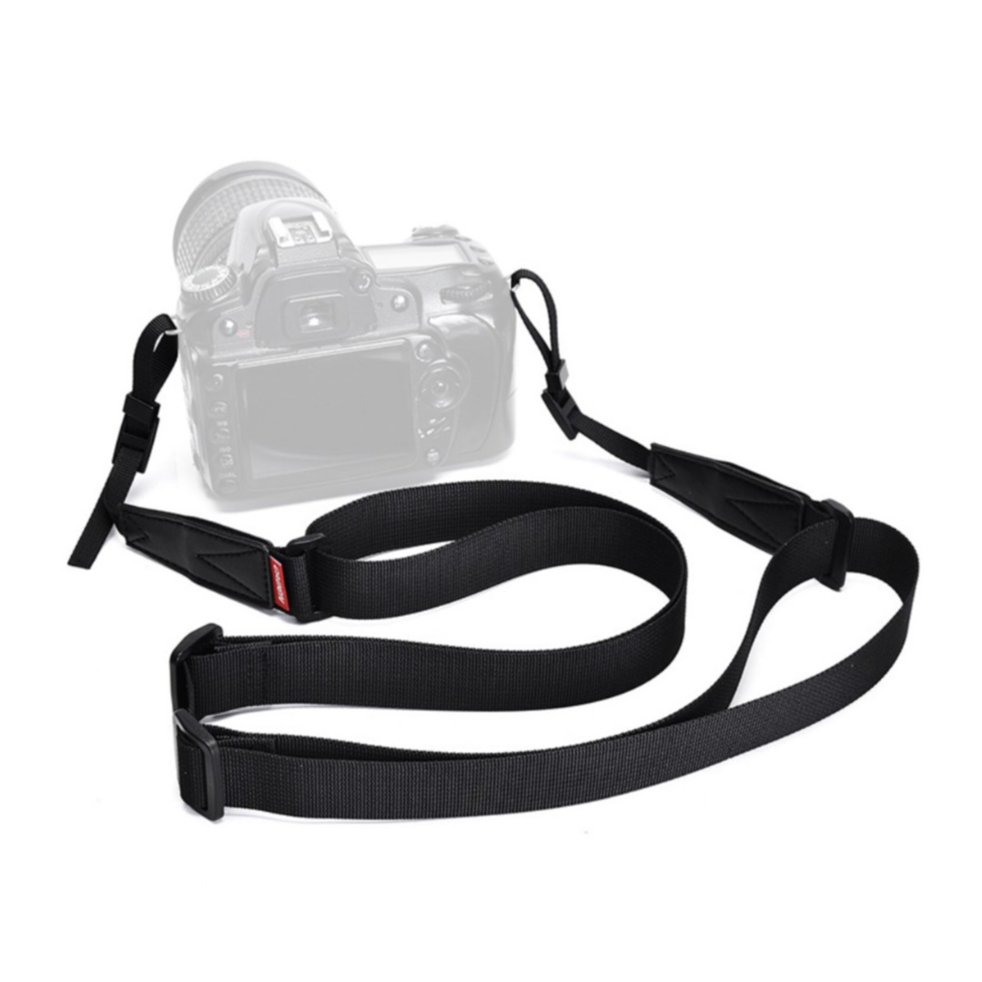 Image of Verstellbarer Schultergurt Halterung für Digital DSLR / SLR Kameras (100-180cm) - Schwarz bei Apfelkiste.ch