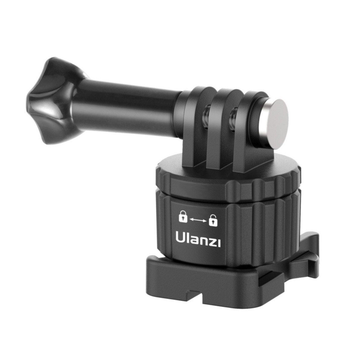 Image of GoPro Magnetische Stativ Mount Adapter Halterung mit Schnellverschluss - Schwarz bei Apfelkiste.ch