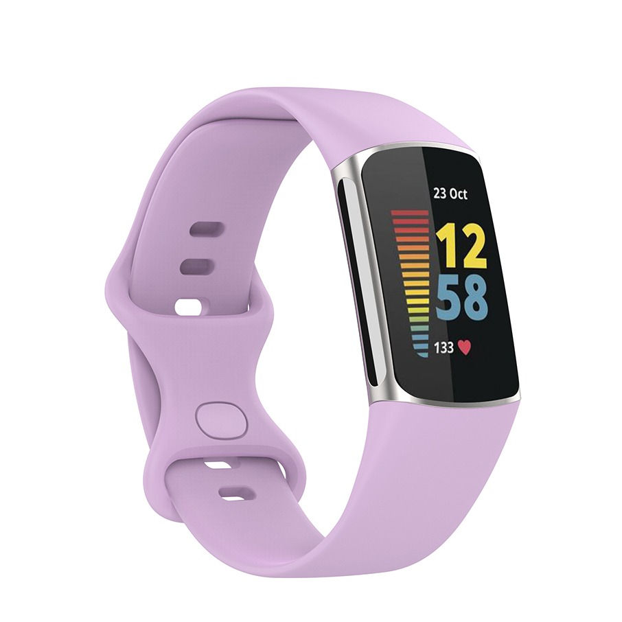 Image of Fitbit Charge 5 Silikon Armband (Gelenkumfang 191 - 233mm) - Lila bei Apfelkiste.ch