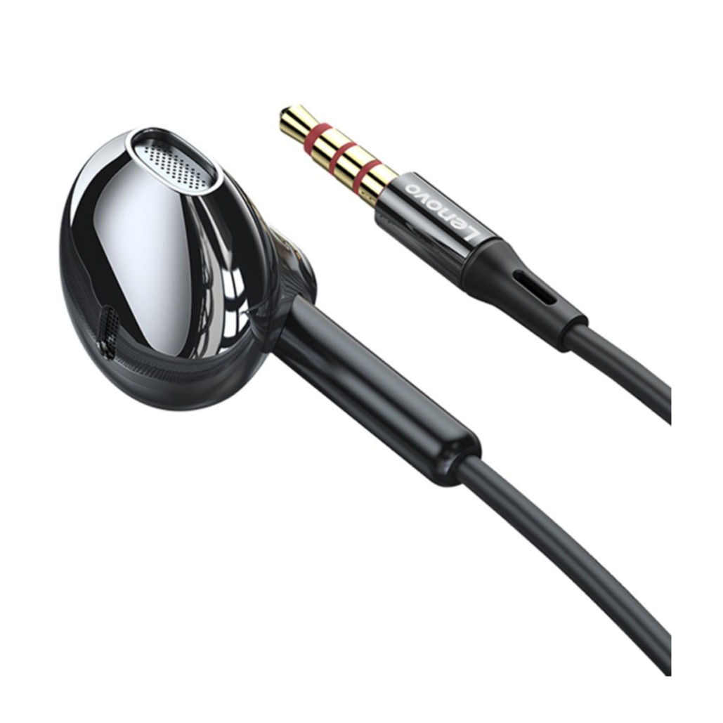 Image of Lenovo - In-Ear Kopfhörer 3.5 mm Klinken Anschluss mit Mikrofon - Schwarz bei Apfelkiste.ch