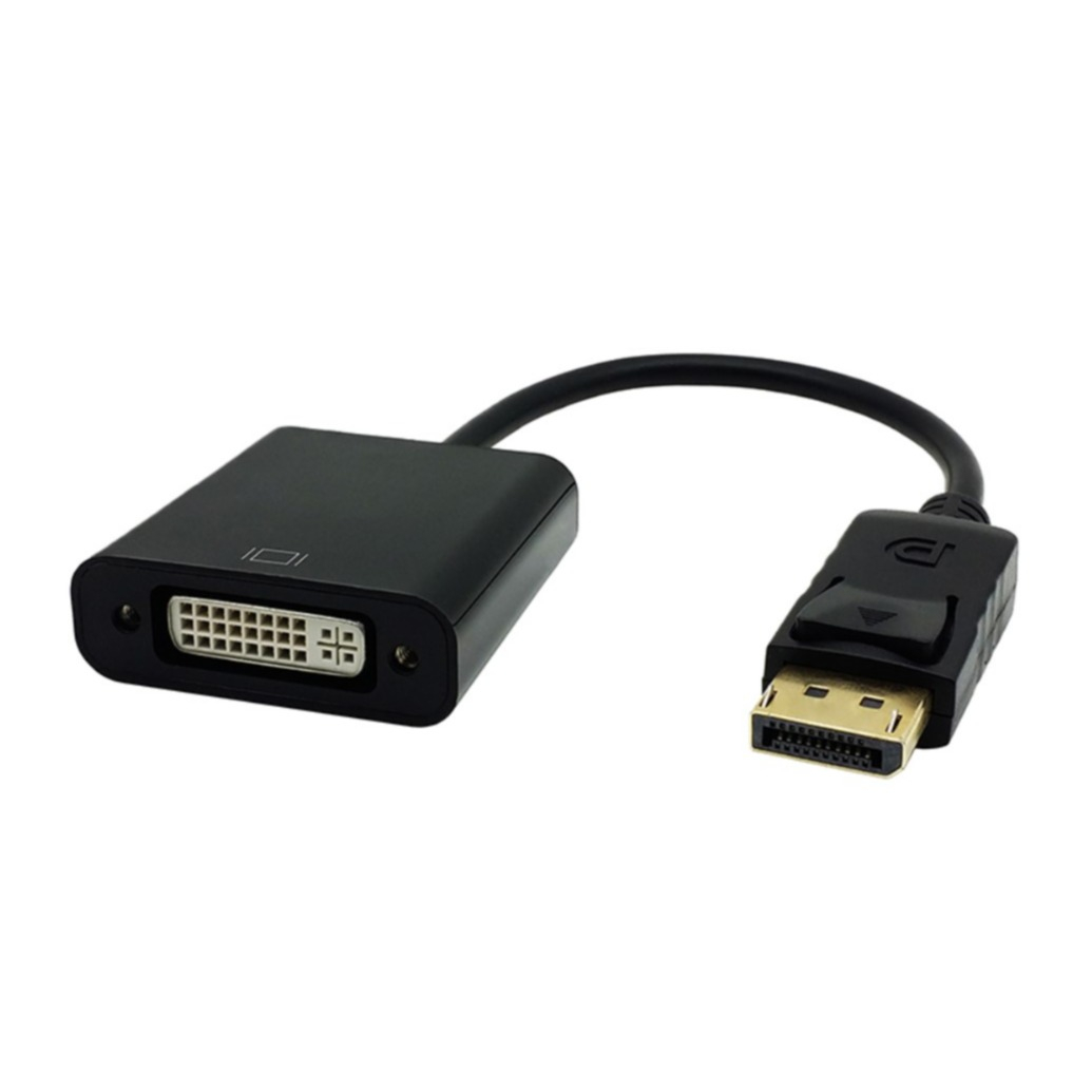 Image of (20cm) Displayport DP auf DVI Adapter Anschlusskabel - Schwarz bei Apfelkiste.ch