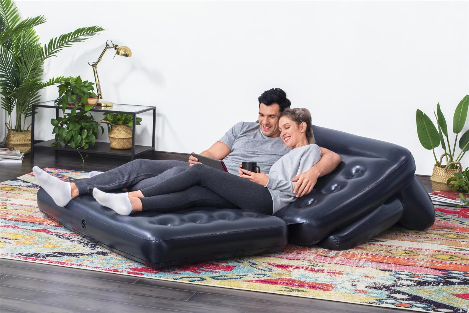 Bestway 5in1 Multi-Max Luft Sofa Couch Doppelbett