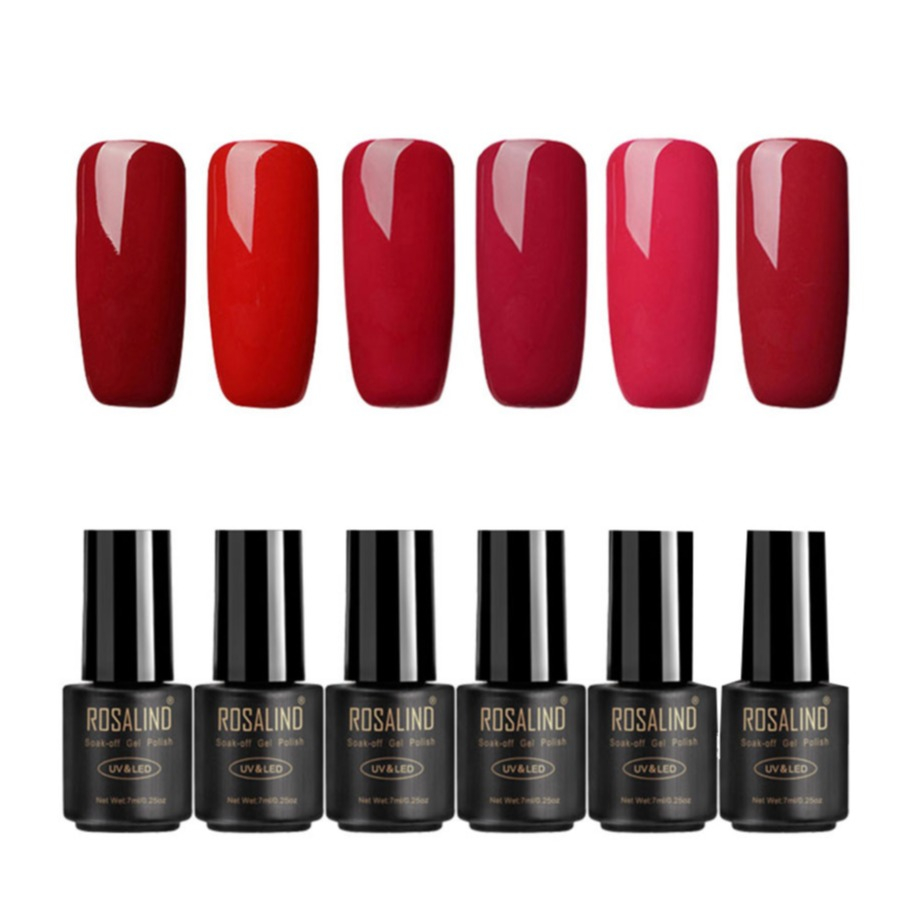 Image of (6er Set) 7ml Professionelle UV Poly Gel Nagel Design Farbe - Style 3 bei Apfelkiste.ch