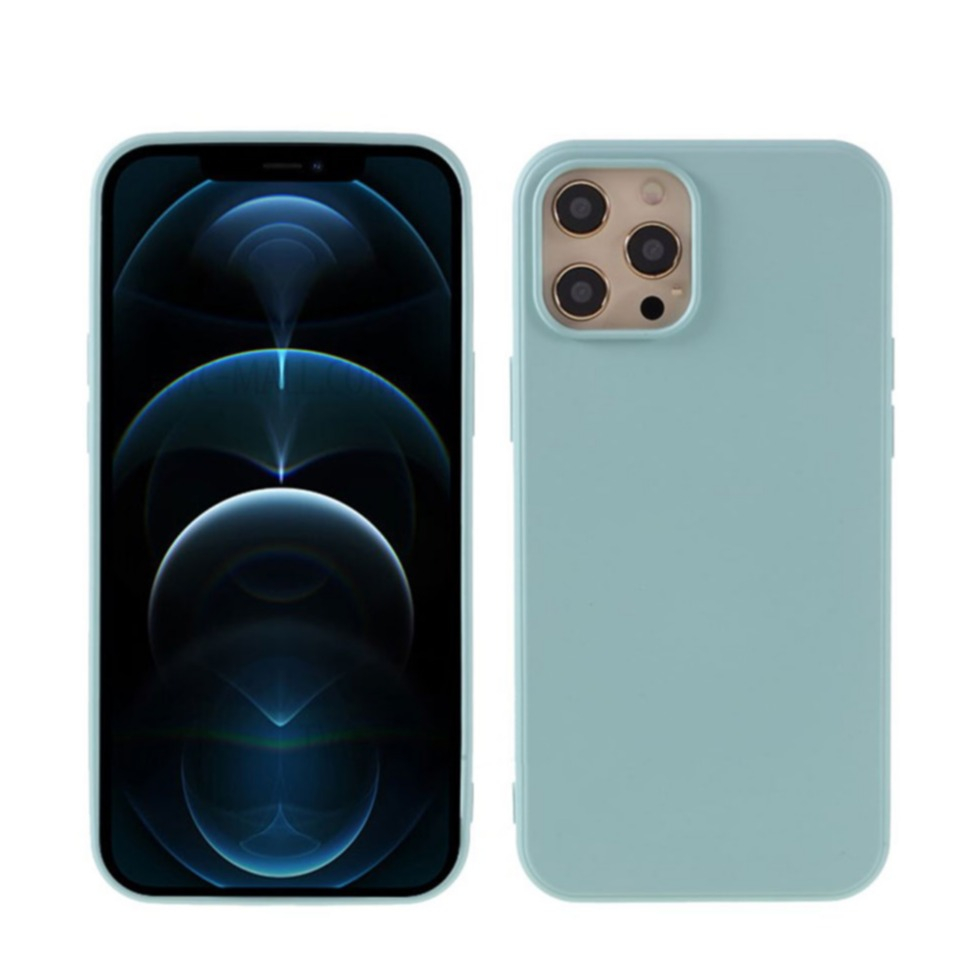 Image of iPhone 12 / iPhone 12 Pro Soft Touch Silikon Case Hülle - Türkis bei Apfelkiste.ch
