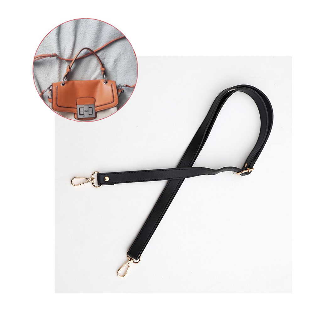 Image of (70-130cm) Ersatz Schultergurt Handtaschen Leder Riemen - Schwarz bei Apfelkiste.ch