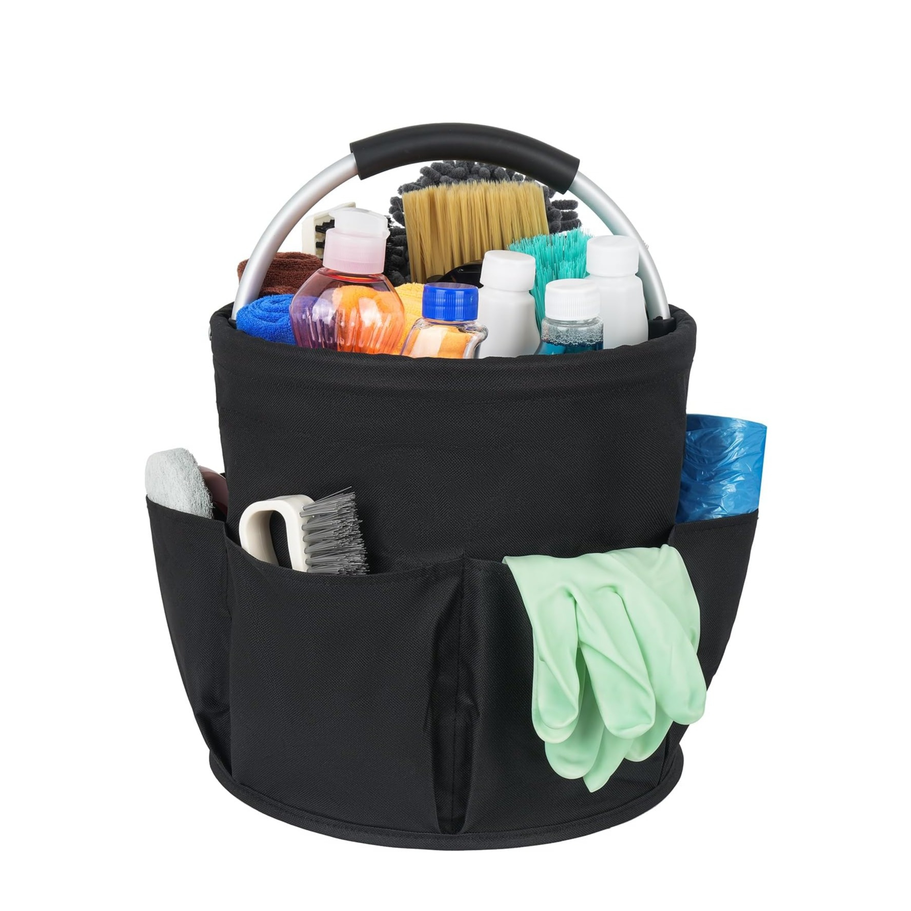 Ø28x25cm Faltbarer Reinigungsmittel Organizer Tasche