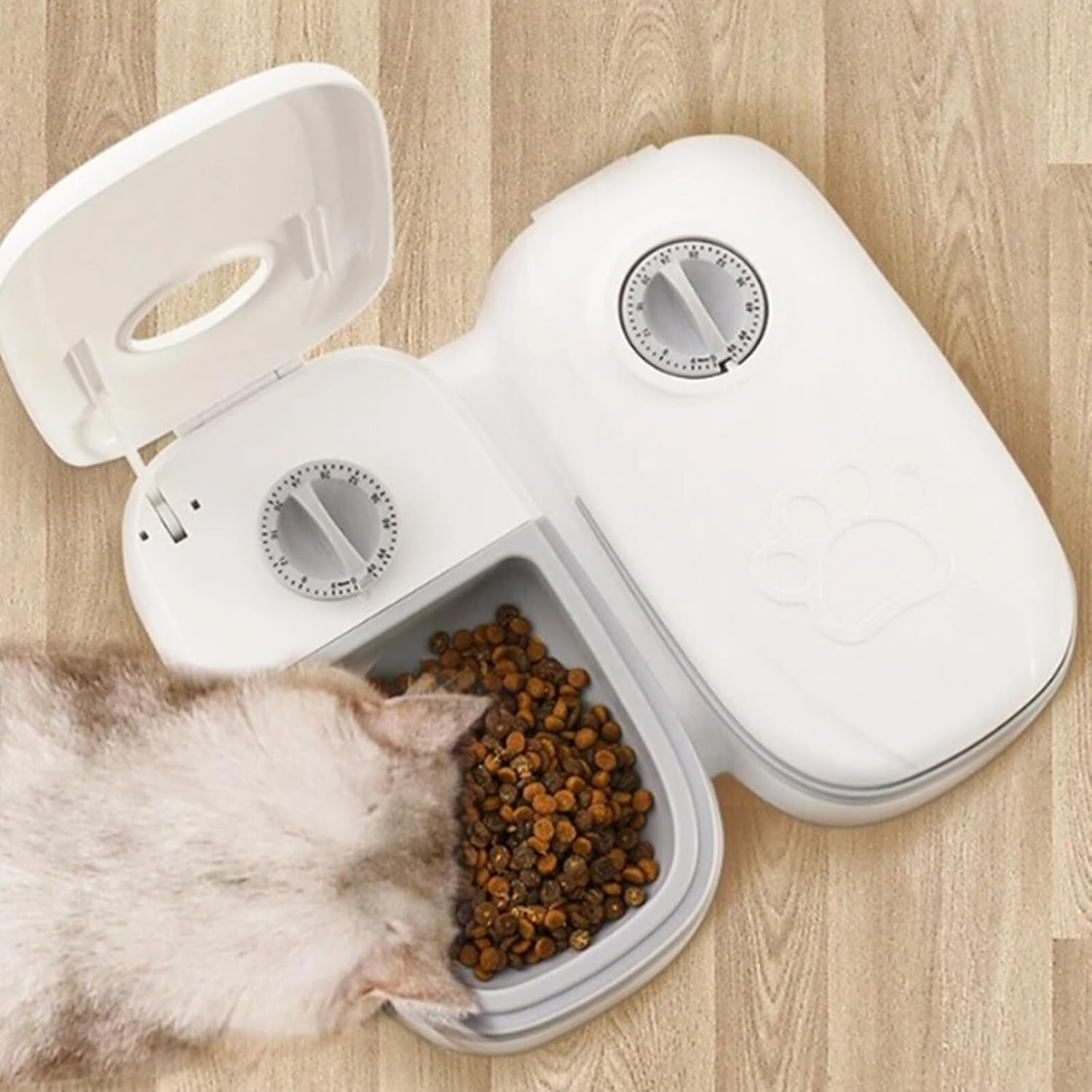 700ml) Automatische Haustier Futterstation Spender