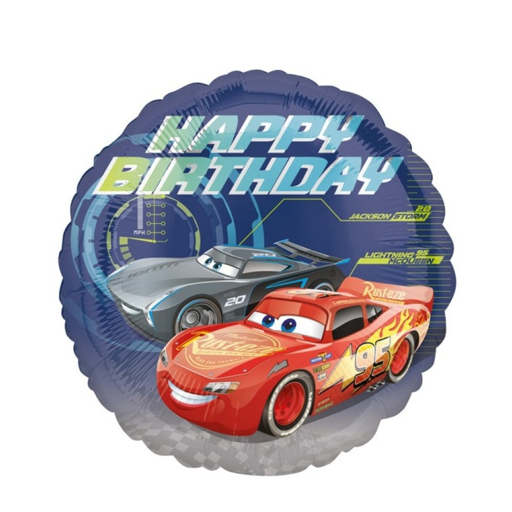 Image of (Ø43cm) Party Ballon Folien Luftballon Lizenziert - Cars bei Apfelkiste.ch