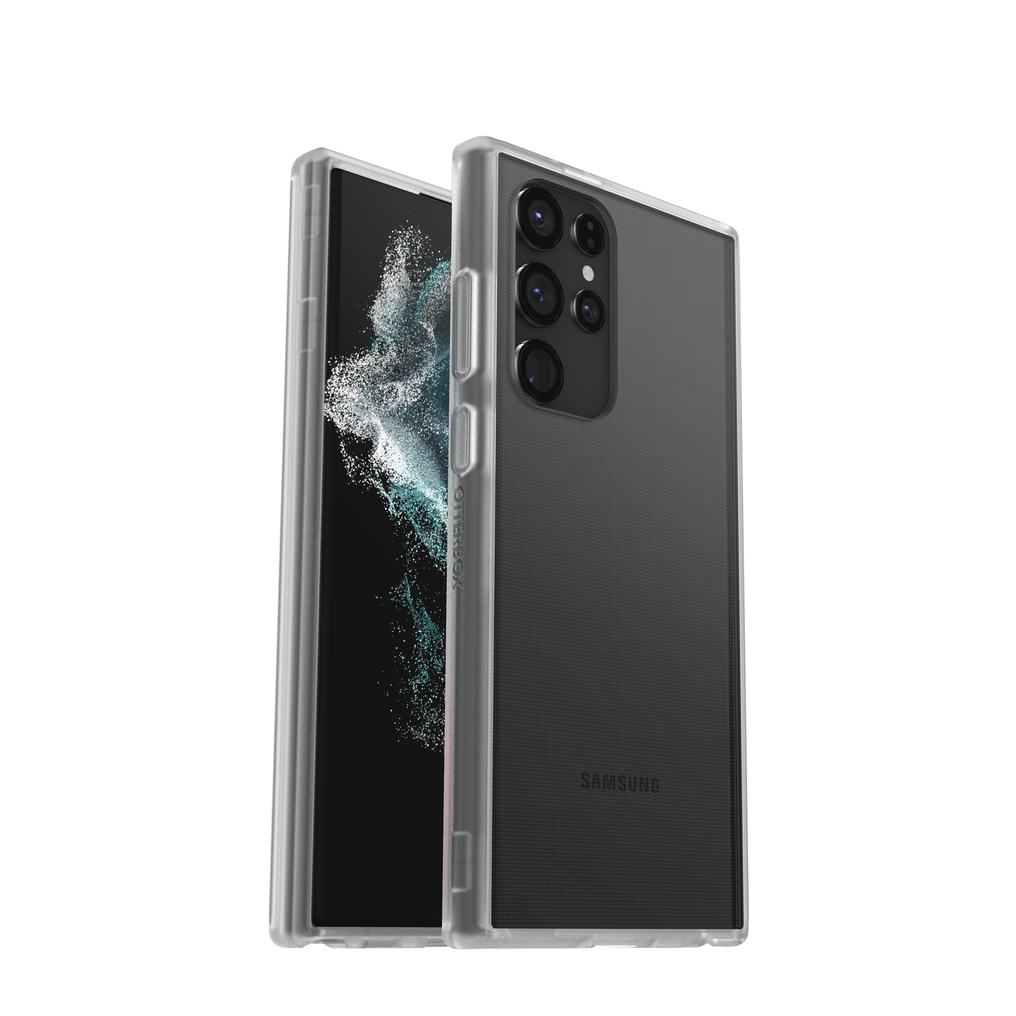 Image of Otterbox - Samsung Galaxy S22 Ultra 5G Hybrid Hülle TPU Bumper + Hardcase Rückseite React Series (77-86616) - Transparent bei Apfelkiste.ch