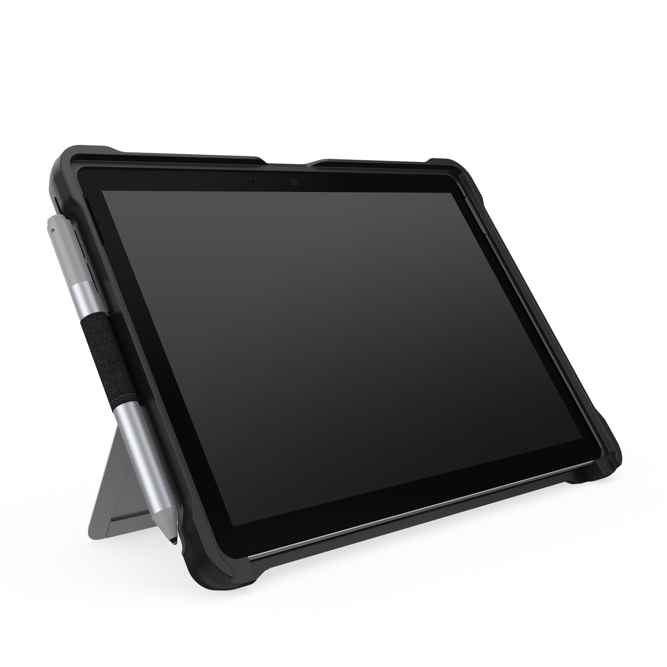 Image of Otterbox - Microsoft Surface Go 3 / Go 2 Hardcase Hülle Symmetry Studio + Touch Pen Halterung (77-84996) - Transparent / Schwarz bei Apfelkiste.ch