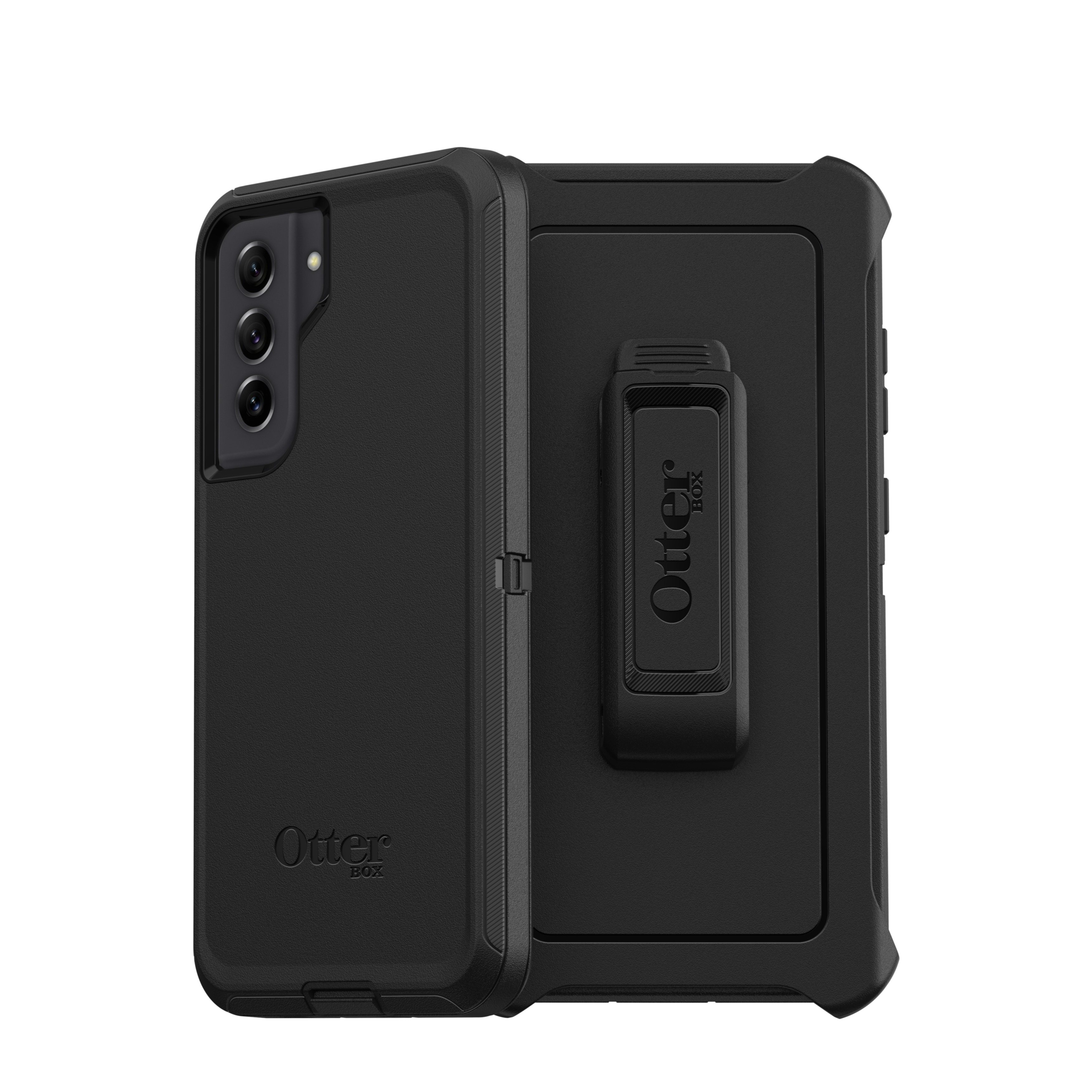 Image of Otterbox - Samsung Galaxy S21 FE 5G Outdoor Schutz Hülle Defender Series + Holster (77-83939) - Schwarz bei Apfelkiste.ch