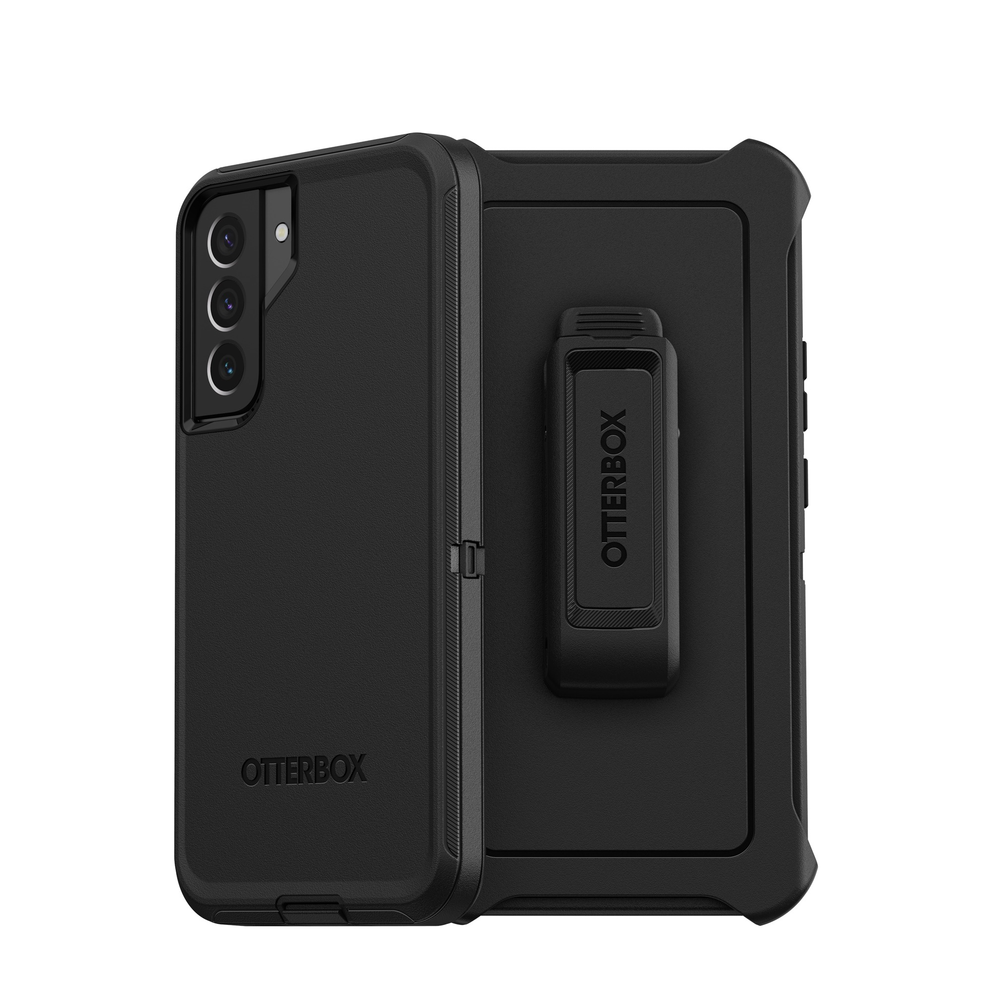 Image of Otterbox - Samsung Galaxy S22+ Plus 5G Outdoor Schutz Hülle Defender Series + Holster (77-86378) - Schwarz bei Apfelkiste.ch