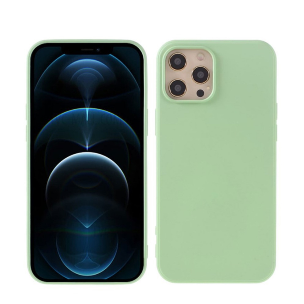Image of iPhone 12 / iPhone 12 Pro Soft Touch Silikon Case Hülle - Grün bei Apfelkiste.ch
