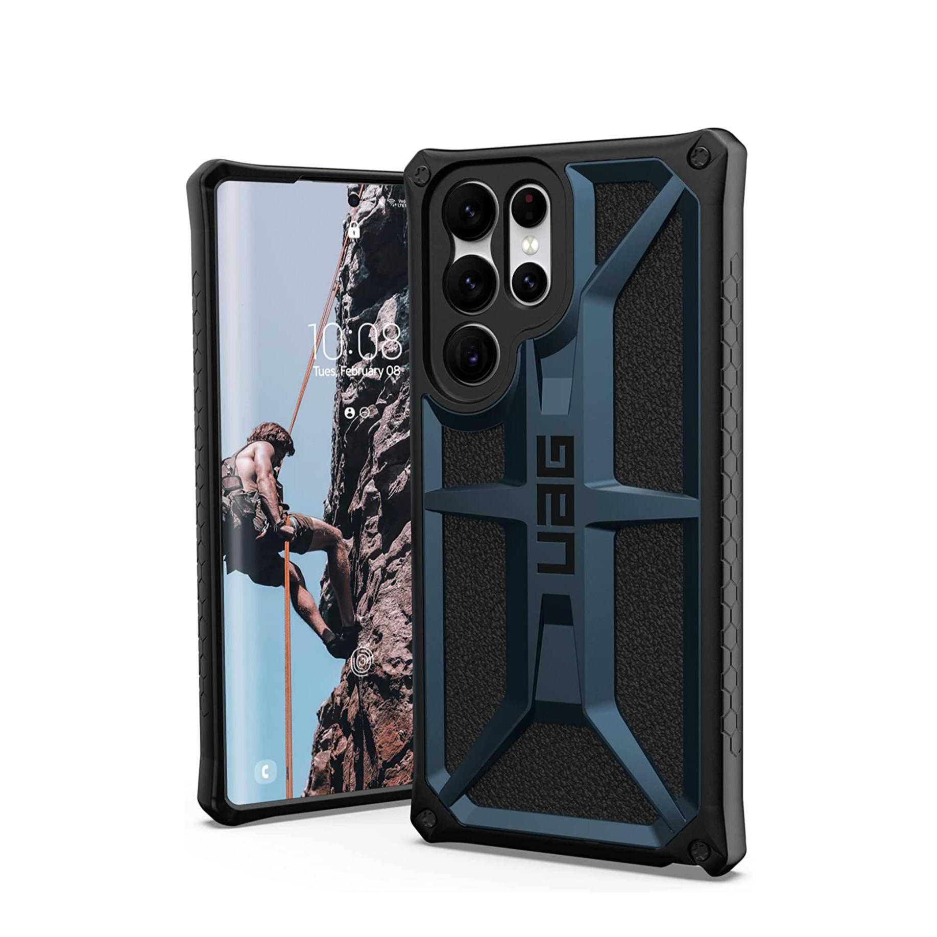 Image of UAG Urban Armor Gear - Samsung Galaxy S22 Ultra 5G Schutzhülle Monarch (213441115555) - Mallard bei Apfelkiste.ch