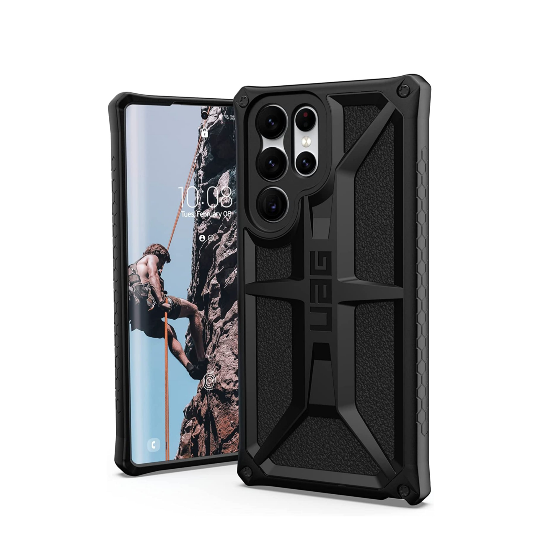 Image of UAG Urban Armor Gear - Samsung Galaxy S22 Ultra 5G Schutzhülle Monarch (213441114040) - Schwarz bei Apfelkiste.ch