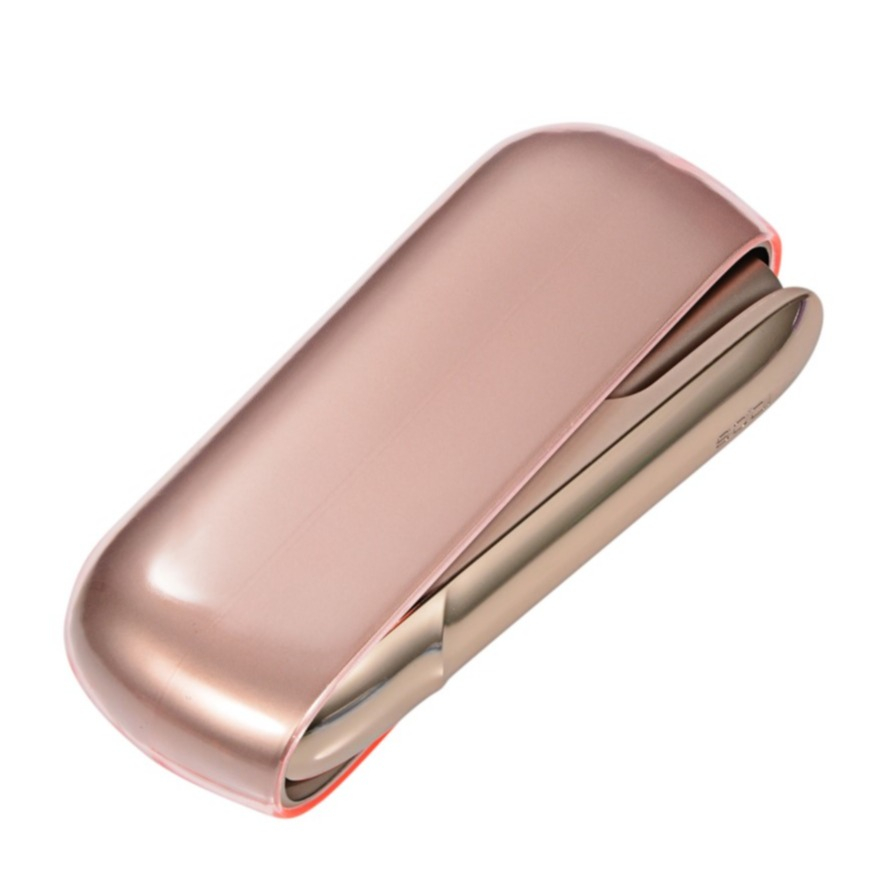 Image of IQOS 3.0 Gummi Case Hülle Slim Design - Rosa / Transparent bei Apfelkiste.ch