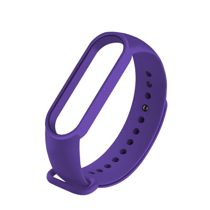 Image of Xiaomi Mi Band 4 / Mi Band 3 Silikon Ersatz Armband (Gelenkumfang: 140-200mm) - Violett bei Apfelkiste.ch