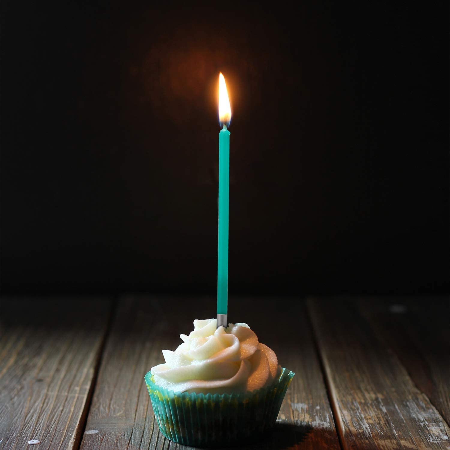 18. Geburtstag Kerzen Zahlen - Schwarz Mit Corona-Effekt Für Torte & Deko