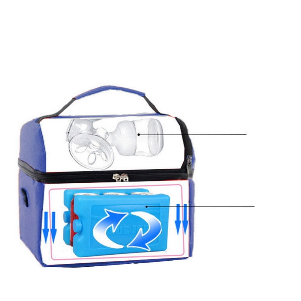 Thermo-Lunchtasche Für Damen & Herren – Isolierte Picknicktasche Mit Netztasche, Perfekt Für Die Arbeit