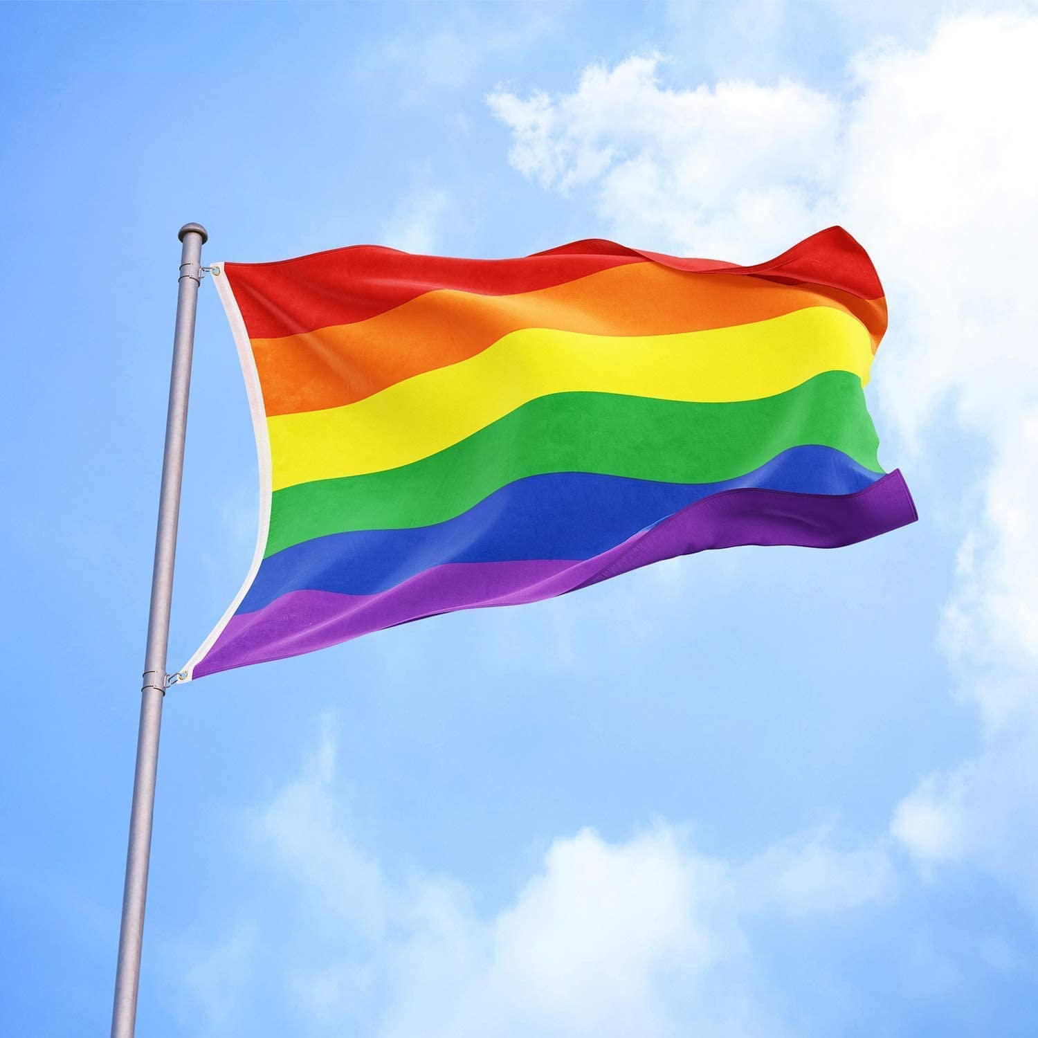 Swirl Rainbow Tie Dye Flagge – 60x91 Cm, Outdoor-Flagge, Buntes Design, Wetterfest, Für Garten & Haus