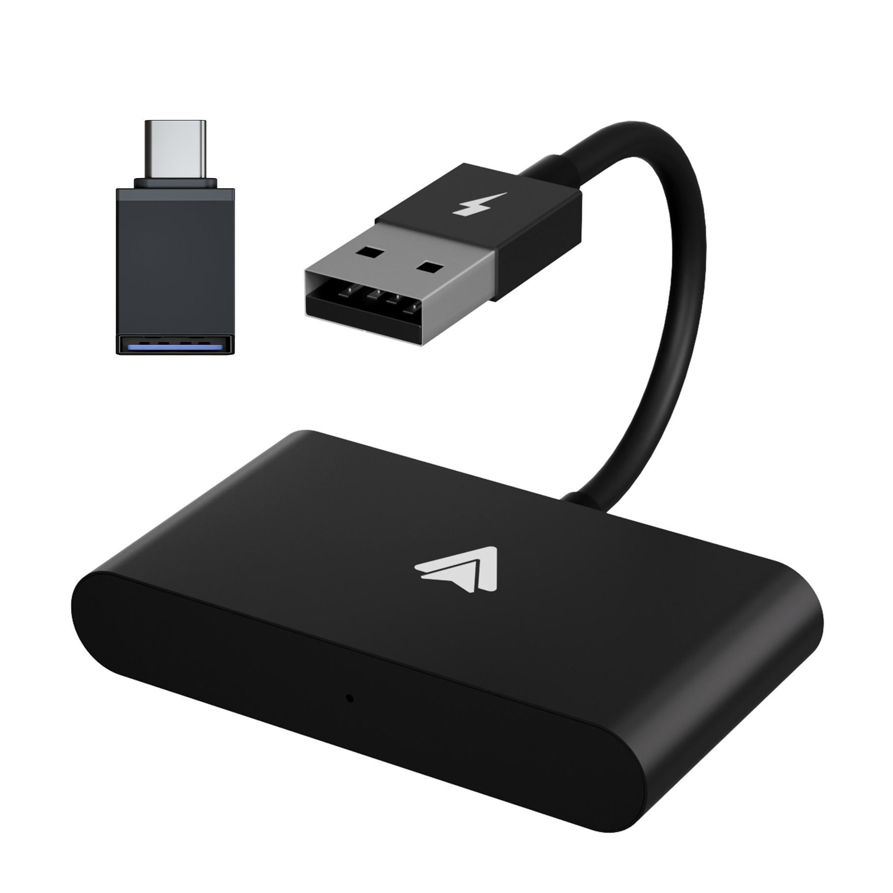 Für CarPlay Android Auto USB Dongle Verdrahtet Adapter mit Mic