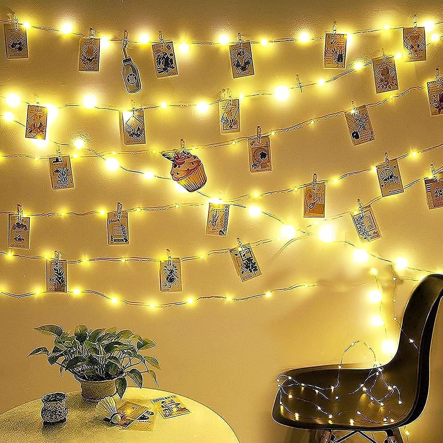 Esmée 20m LED Deko Flaschenlicht Lichterkette Warmweiss