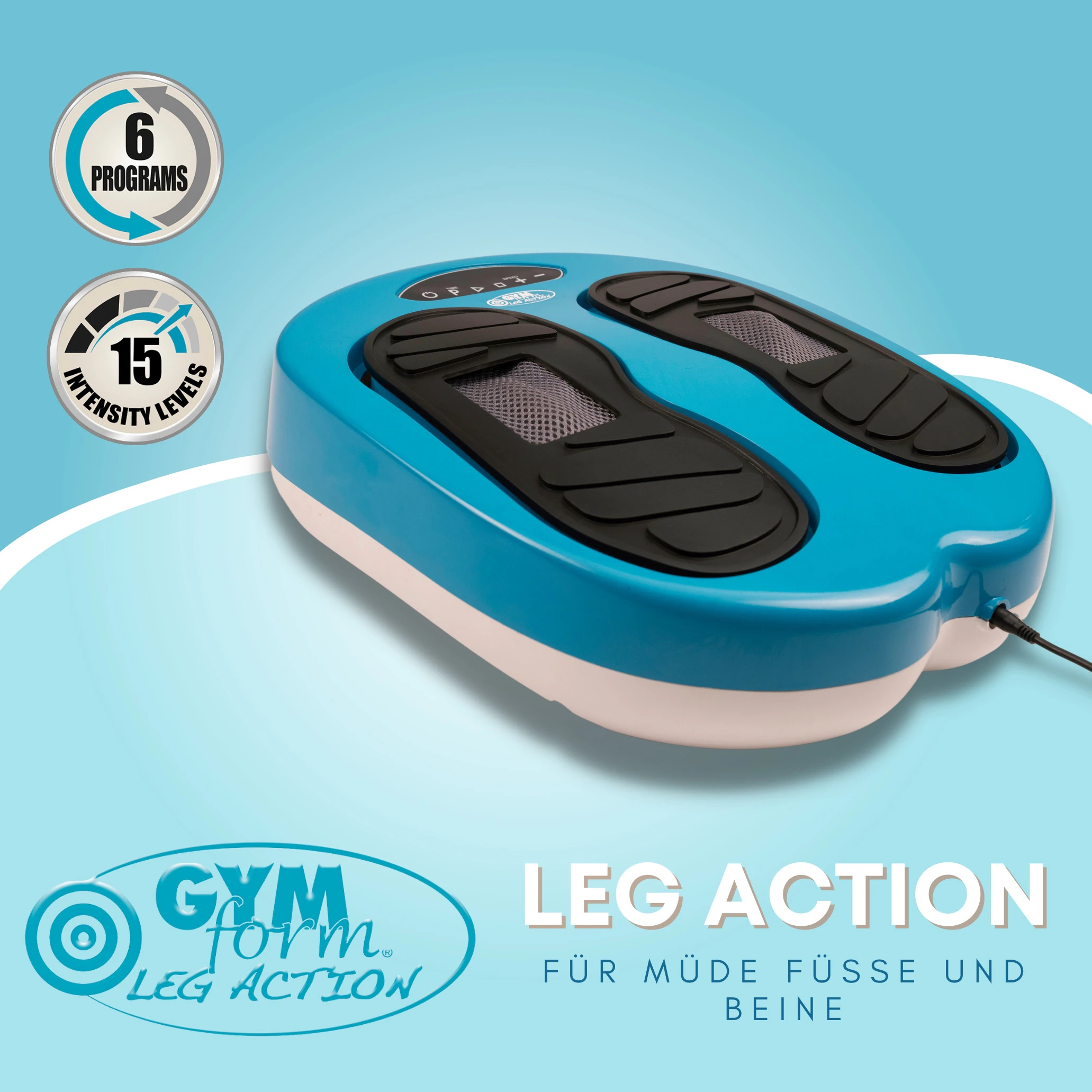 Gymform Leg Action Fuss Massagegerät Vibrationsplatte