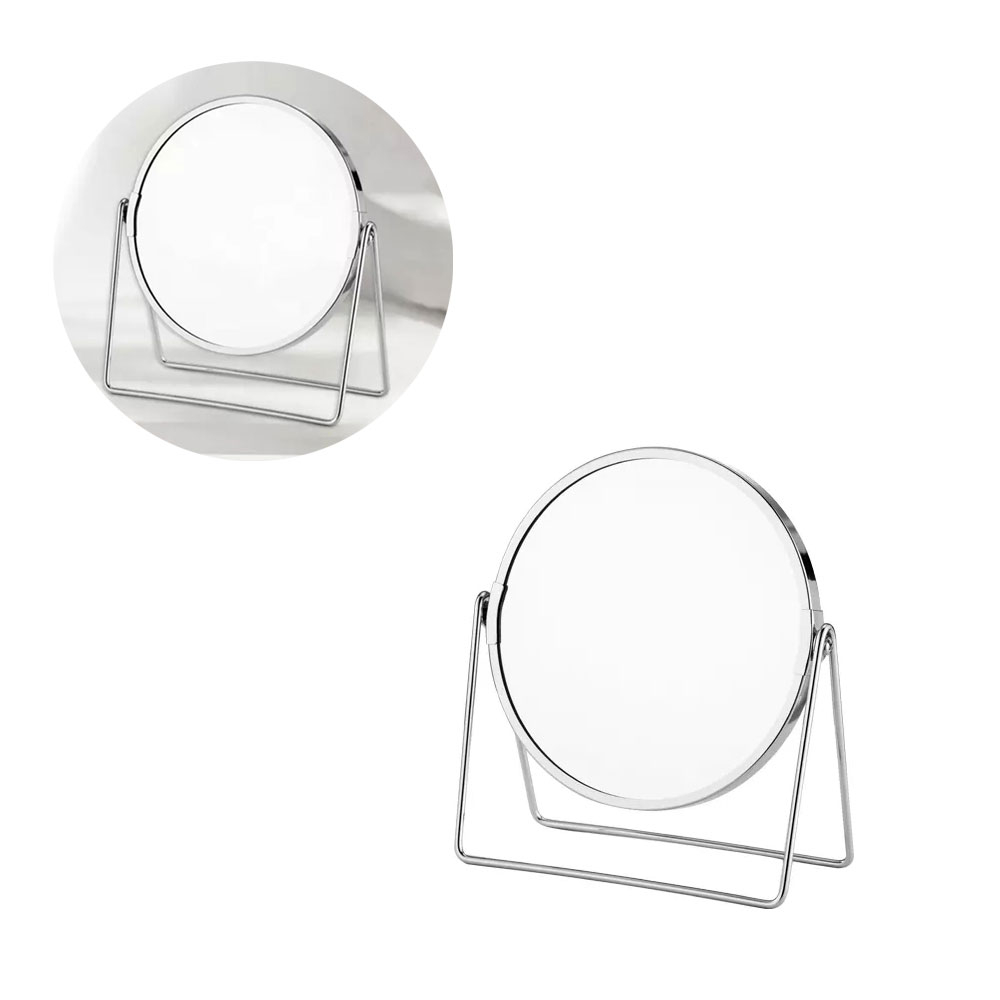 Trisa Accessoires • Make-up Spiegel - silber, x1 und x7 •