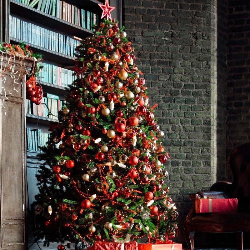 36er Set) Christbaum Kugeln Weihnachten