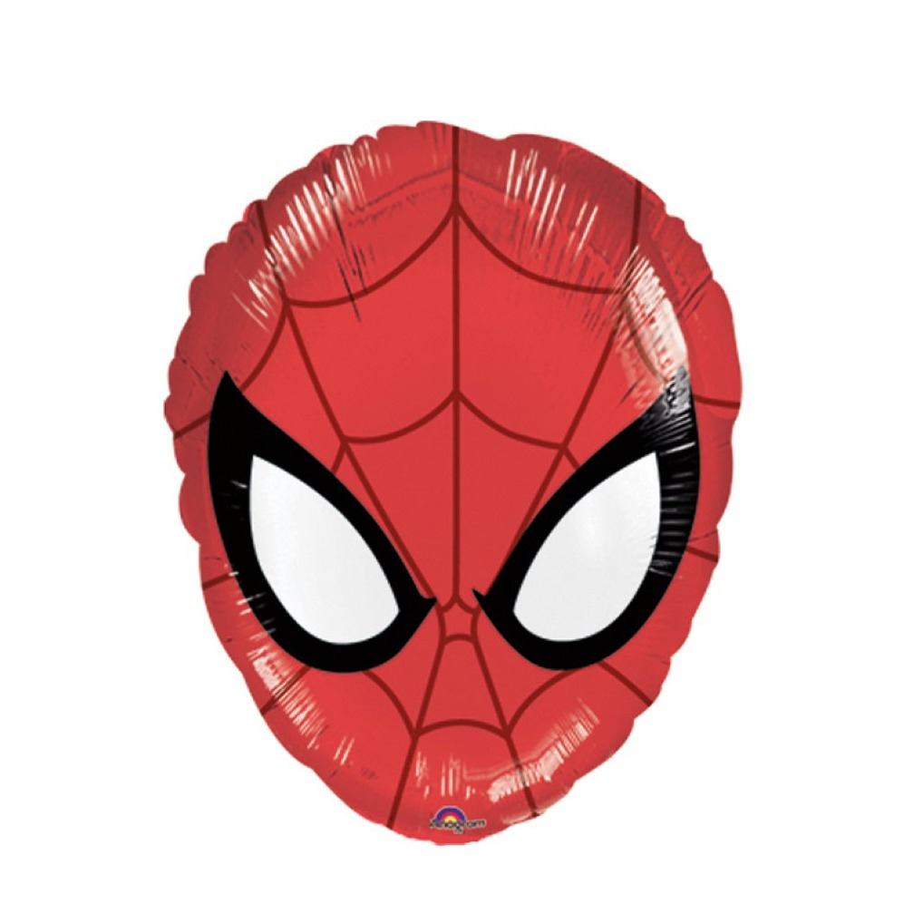 Image of (45cm) Spiderman Party Ballon Folien Luftballon Deko - Rot bei Apfelkiste.ch