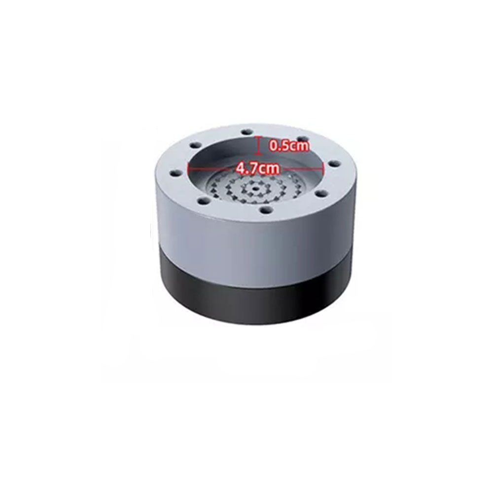 4er Set) Ø65mm Waschmaschinen Vibrationsdämpfer Grau