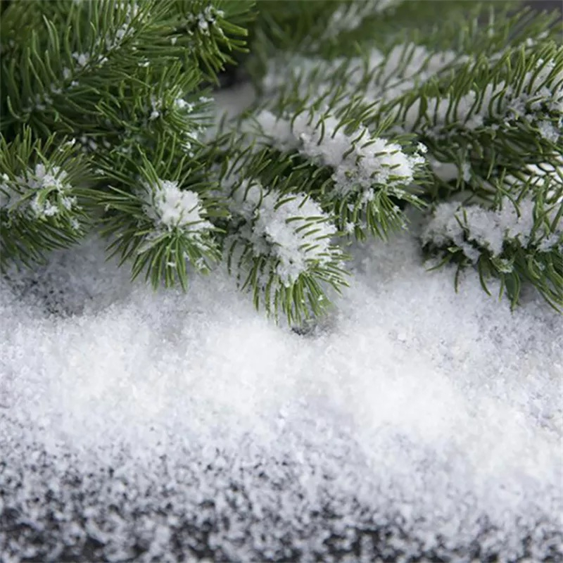 8g) Kunstschnee Weihnachts Party Dekoration Weiss