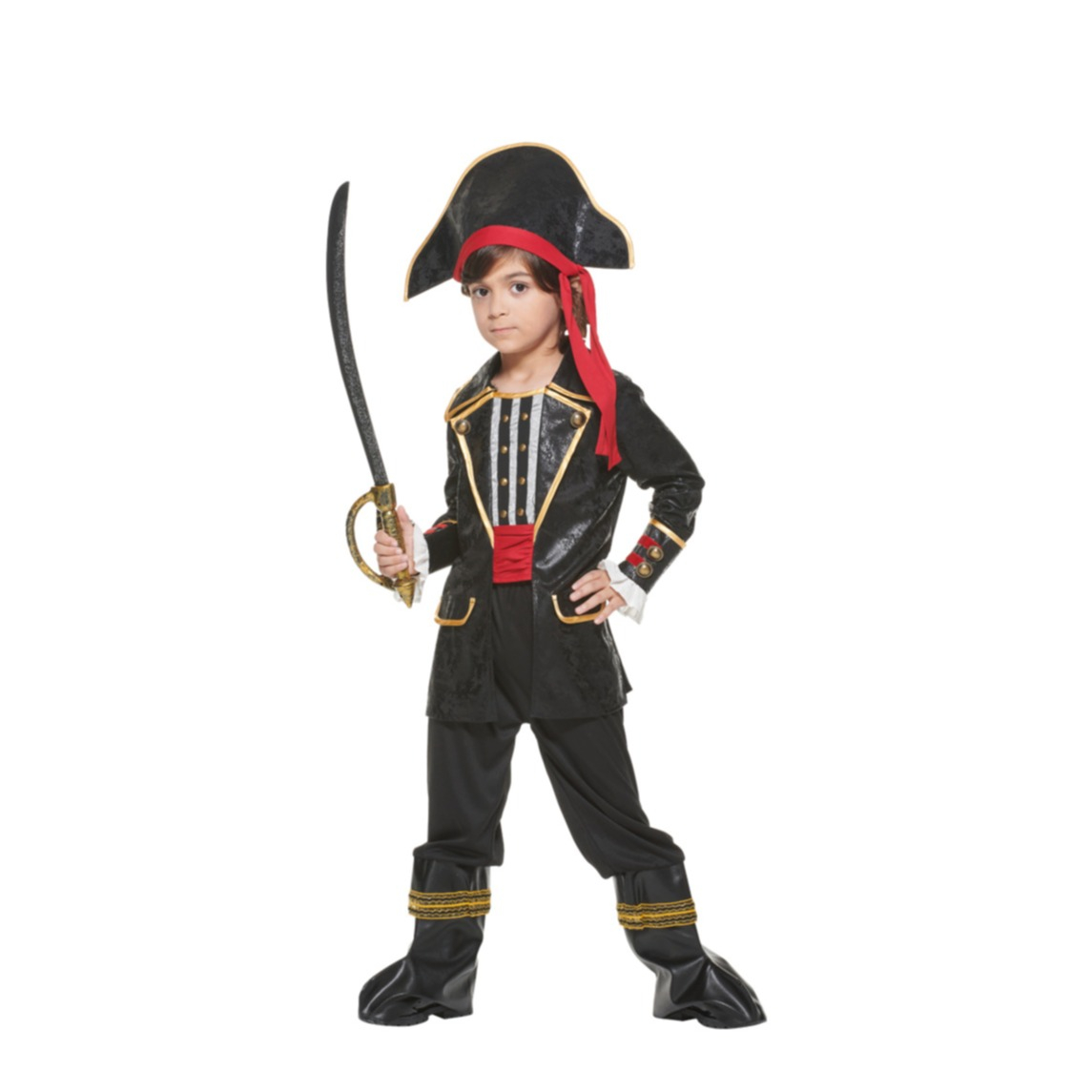 Gr. M) Kinder Piraten Kostüm Motto Party Verkleidung