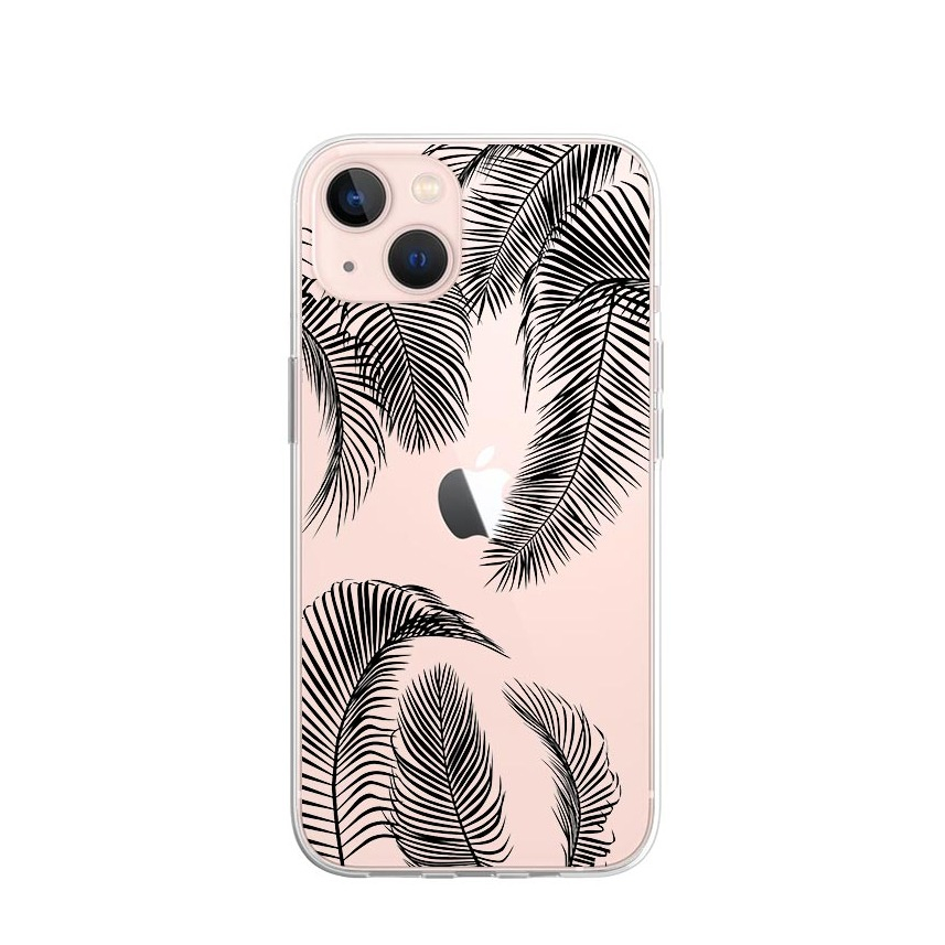 Image of Apfelkiste © - iPhone 13 Gummi Case Hülle Ultra Thin Farn - Transparent bei Apfelkiste.ch