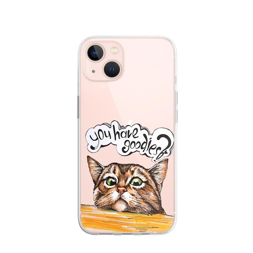 Image of Apfelkiste © - iPhone 13 Gummi Case Hülle Ultra Thin You Have Goodies - Transparent bei Apfelkiste.ch