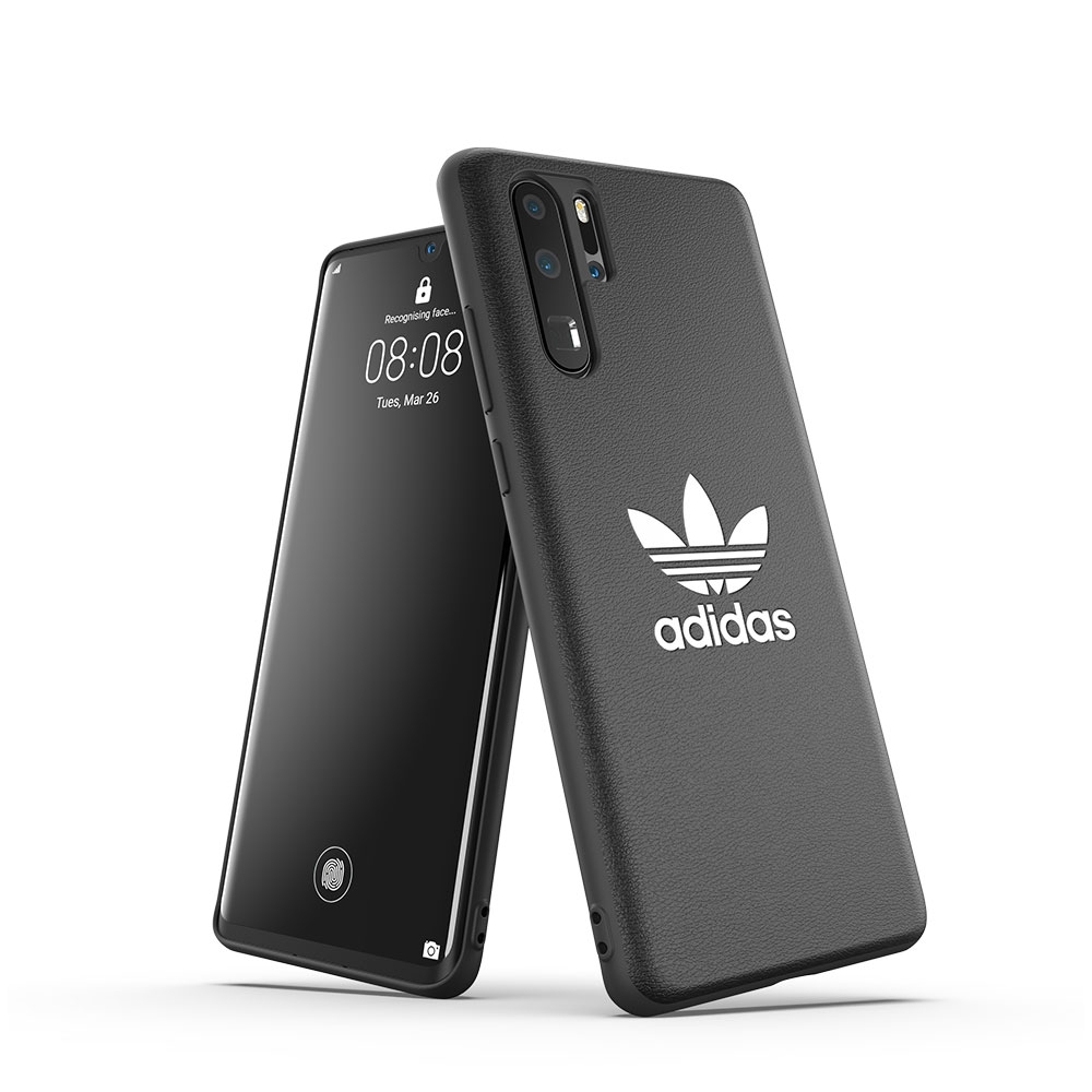 Image of adidas Originals - Huawei P30 Pro New Edition / P30 Pro Moulded Case New Basic Leder Hülle (35980) - Schwarz bei Apfelkiste.ch